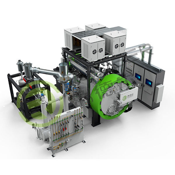 10MPa Gaz Basıncı Sinterleme Fırını, 1000 kg yük kapasitesi ve seri üretim için ±5°C sıcaklık eşitliği