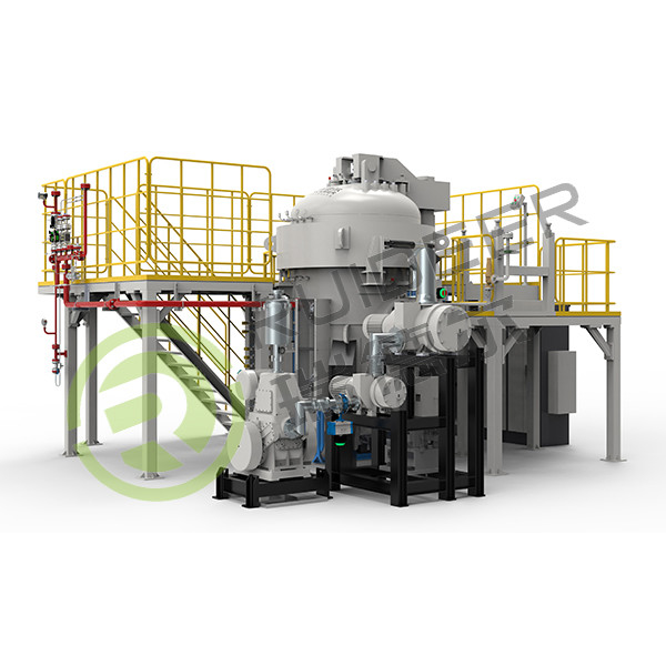 Vertikal Eşsiz Atmosfer Gaz Basıncı N2 Gaz Girişinde 2000C yüksek sıcaklık için Sinterleme Fırını