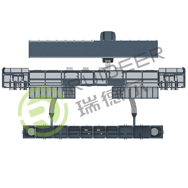 Keramik Substrat için Gelişmiş CVD Kaplama Makinesi Güçlü Kaplama Yapışkanlığı Toplam Güç Yaklaşık 40/50/60/80KW
