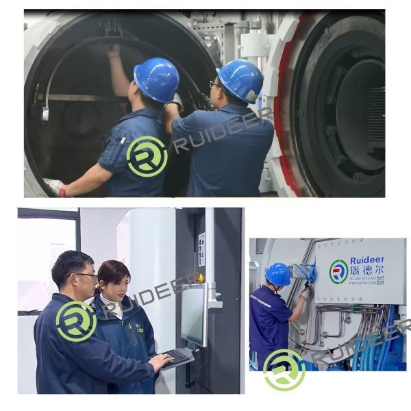 400-1500Kg yükleme ile hassas ve tutarlı Sinterleme Fırını, PLC Kontrollü Metal Sinterleme Fırını