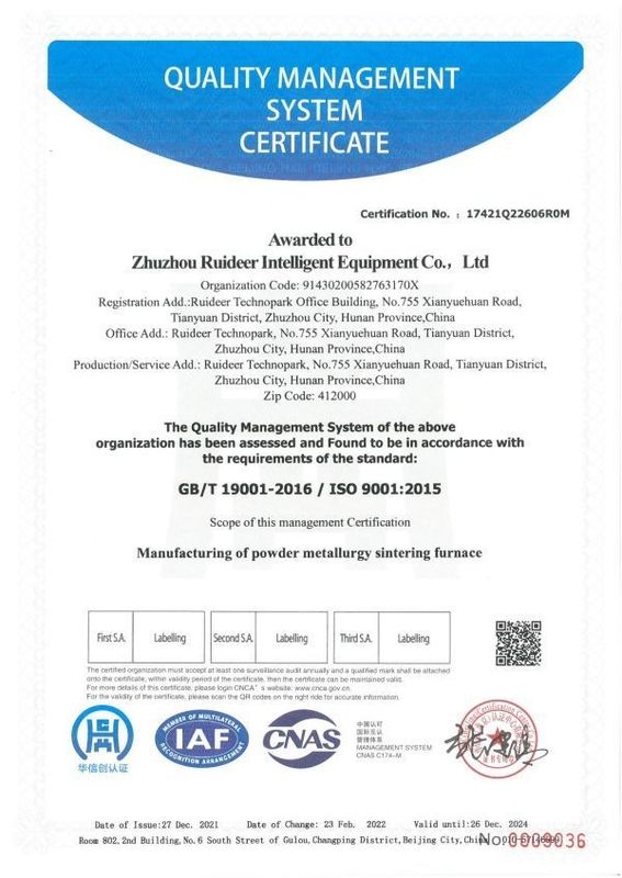 Gelişmiş Kalça İmplantı Tasarımı için Özelleştirilebilir Oda Boyutu 300*300*1200mm Vakum Kalça Fırını