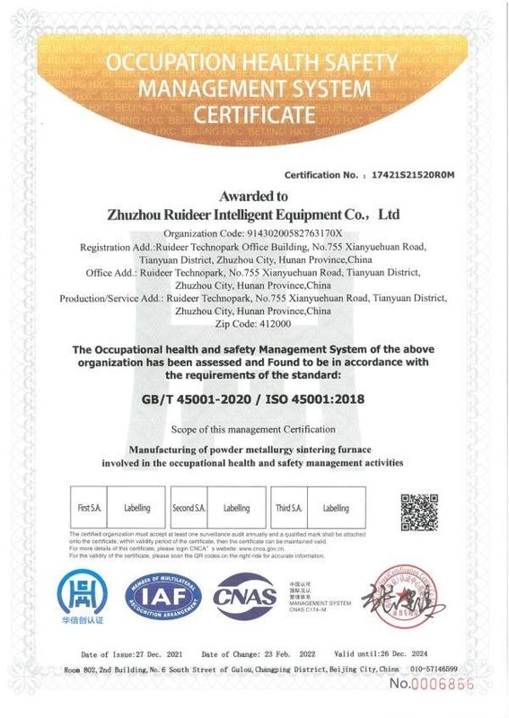 Gelişmiş Kalça İmplantı Tasarımı için Özelleştirilebilir Oda Boyutu 300*300*1200mm Vakum Kalça Fırını