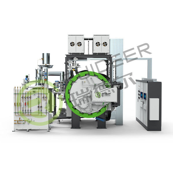 Karbon Felt Fırın Odası Yüksek Sıcaklıklı Vakum Fırını Nihai Vakum 3.67*10-3 Pa Soğutma Hızı 50°C/dakikaya kadar
