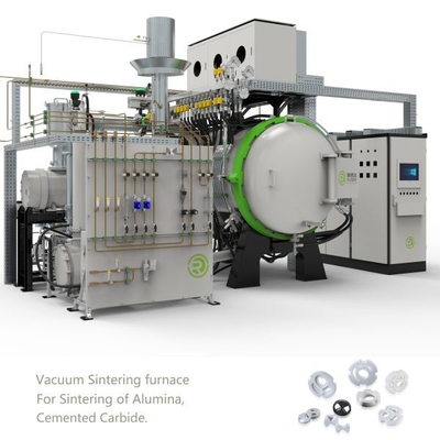 2200°C Maks. Malzeme Aneling / söndürme / branding için sıcaklık vakum ısı işleme fırını
