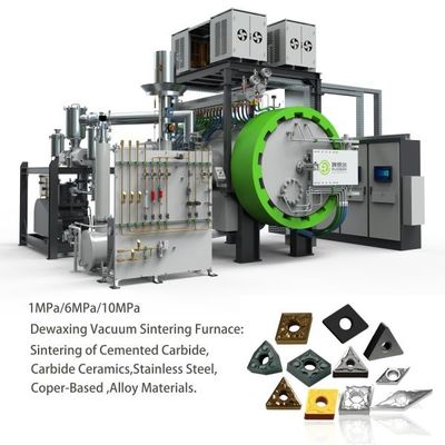 400-1500Kg yükleme ile hassas ve tutarlı Sinterleme Fırını, PLC Kontrollü Metal Sinterleme Fırını
