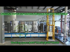 Kesme aleti için CVD kimyasal buhar çökme fırını